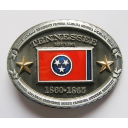 TENNESEE flaga USA stany klamra (id: 2002)